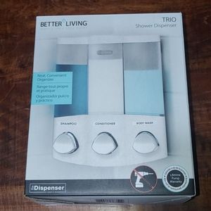Better Living Trio Shower Dispenser